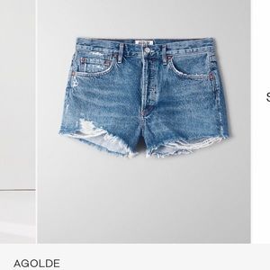 AGOLDE Parker Shorts